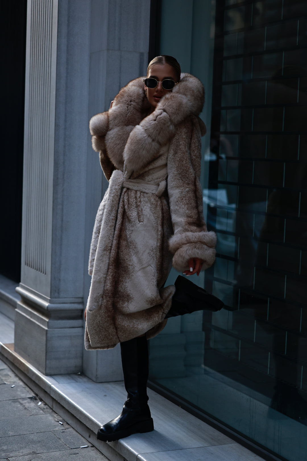 Algora coat beige