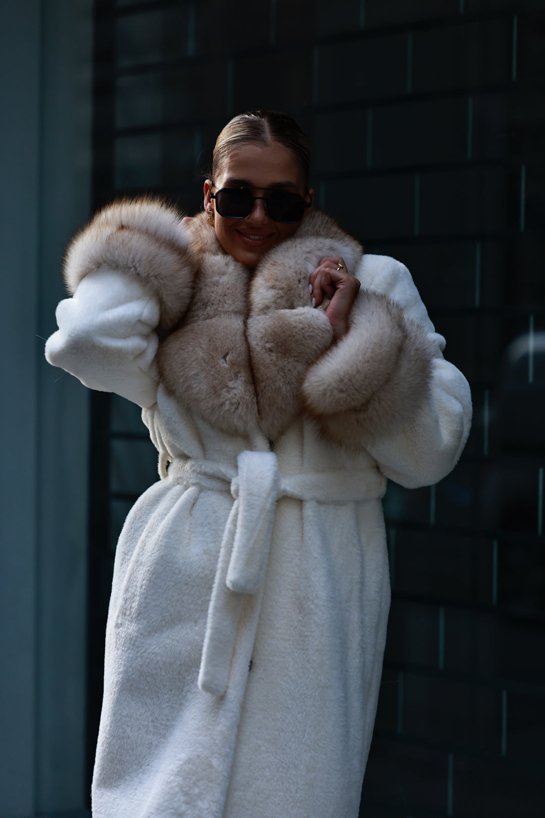 COAT LUCIS MILKY