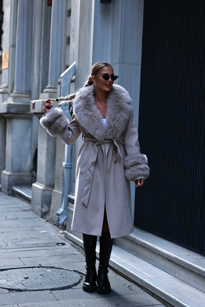 DORIS SILK COAT