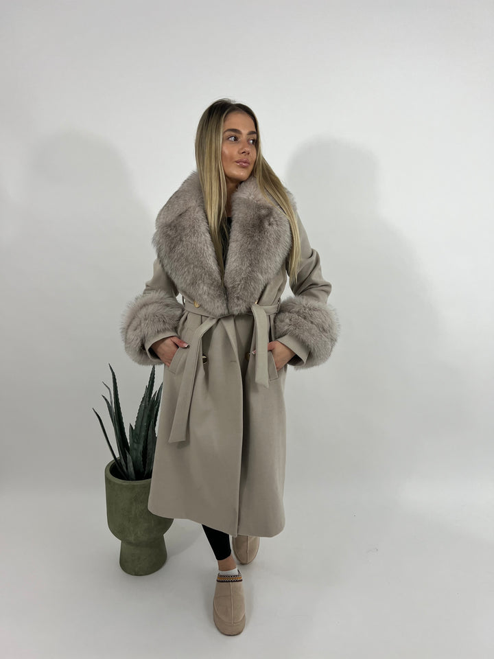 DORIS SILK COAT