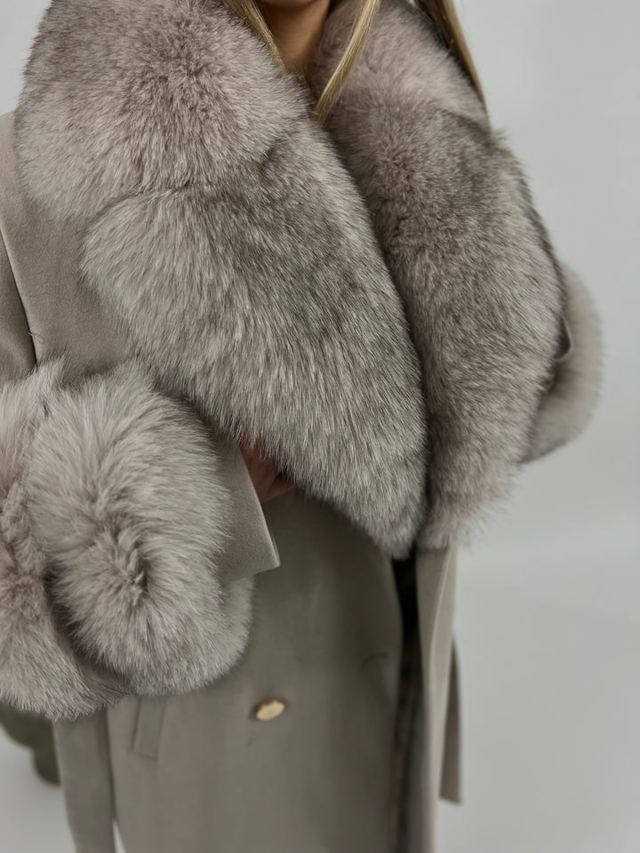 DORIS SILK COAT