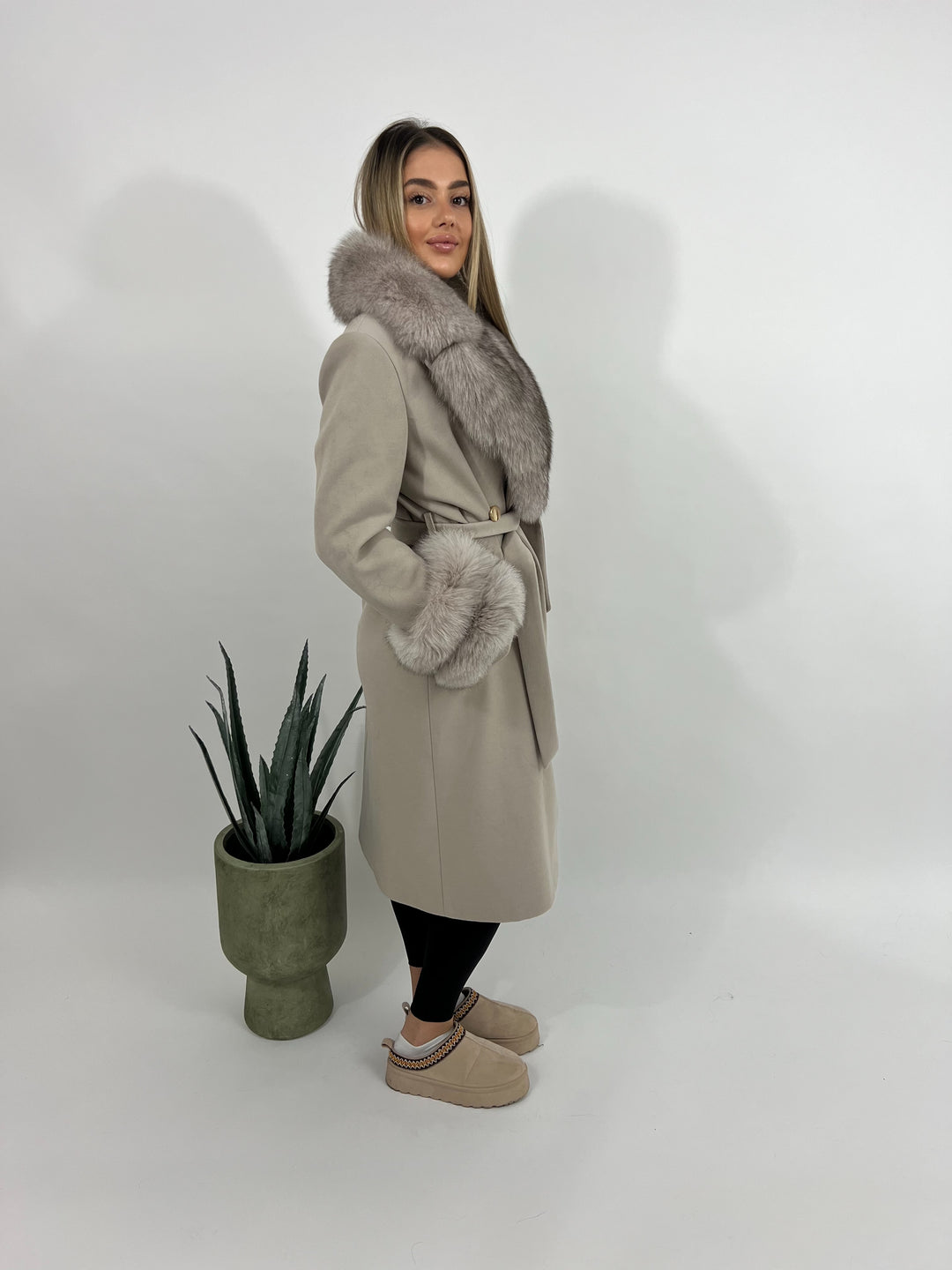 DORIS SILK COAT