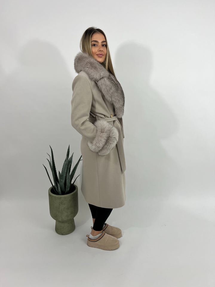 DORIS SILK COAT
