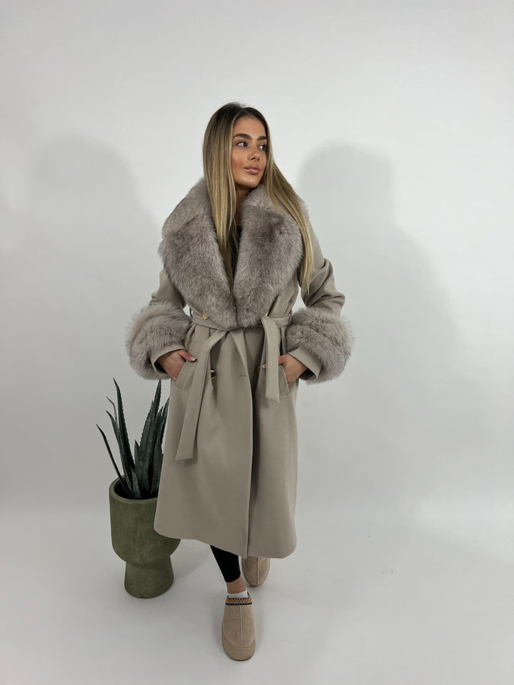 DORIS SILK COAT