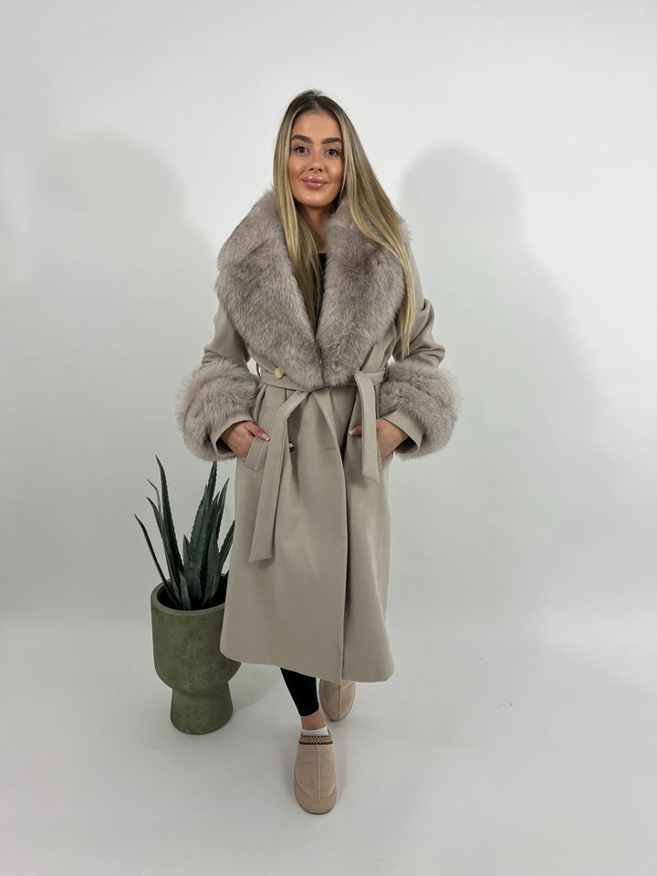 DORIS SILK COAT